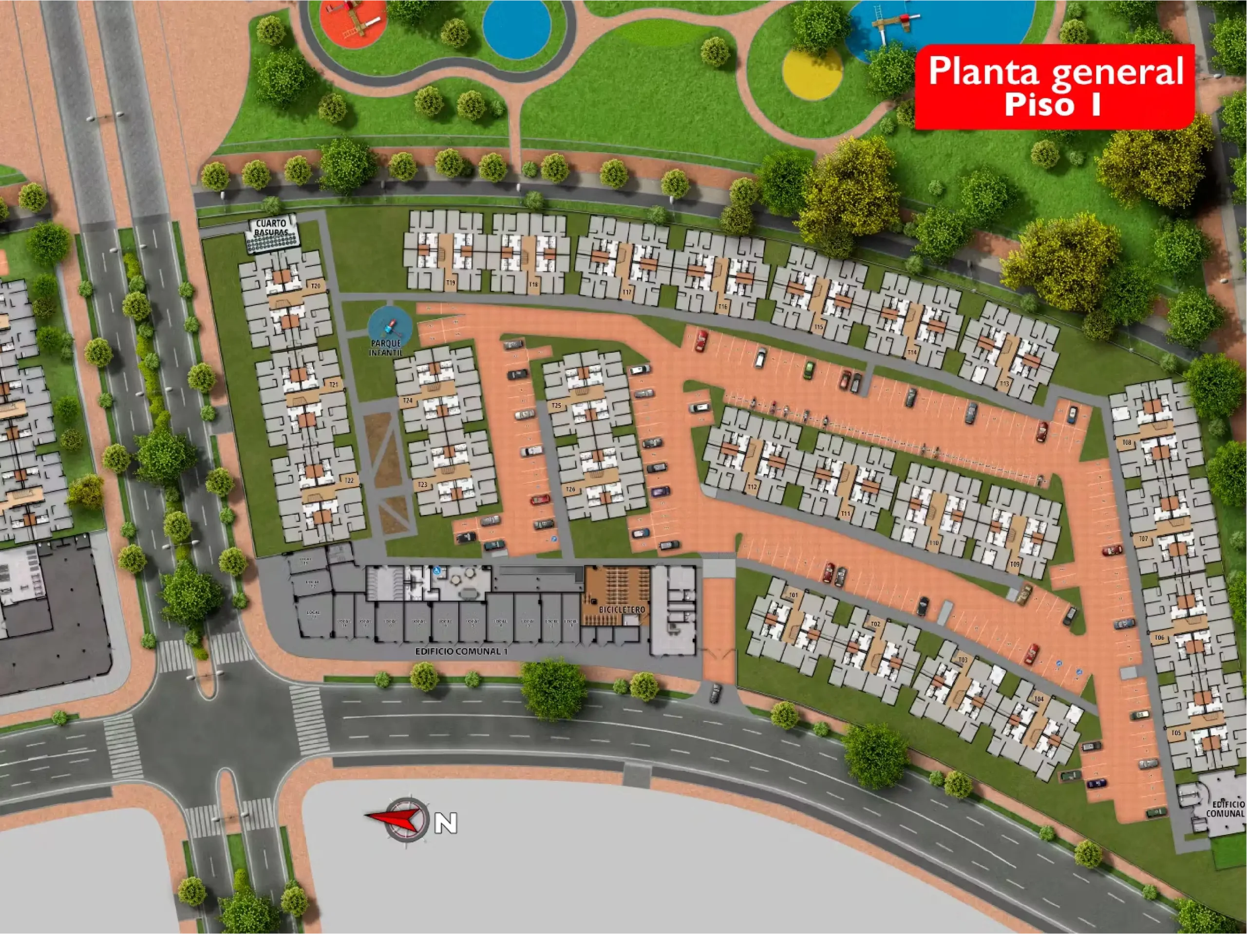 Planta general piso 1