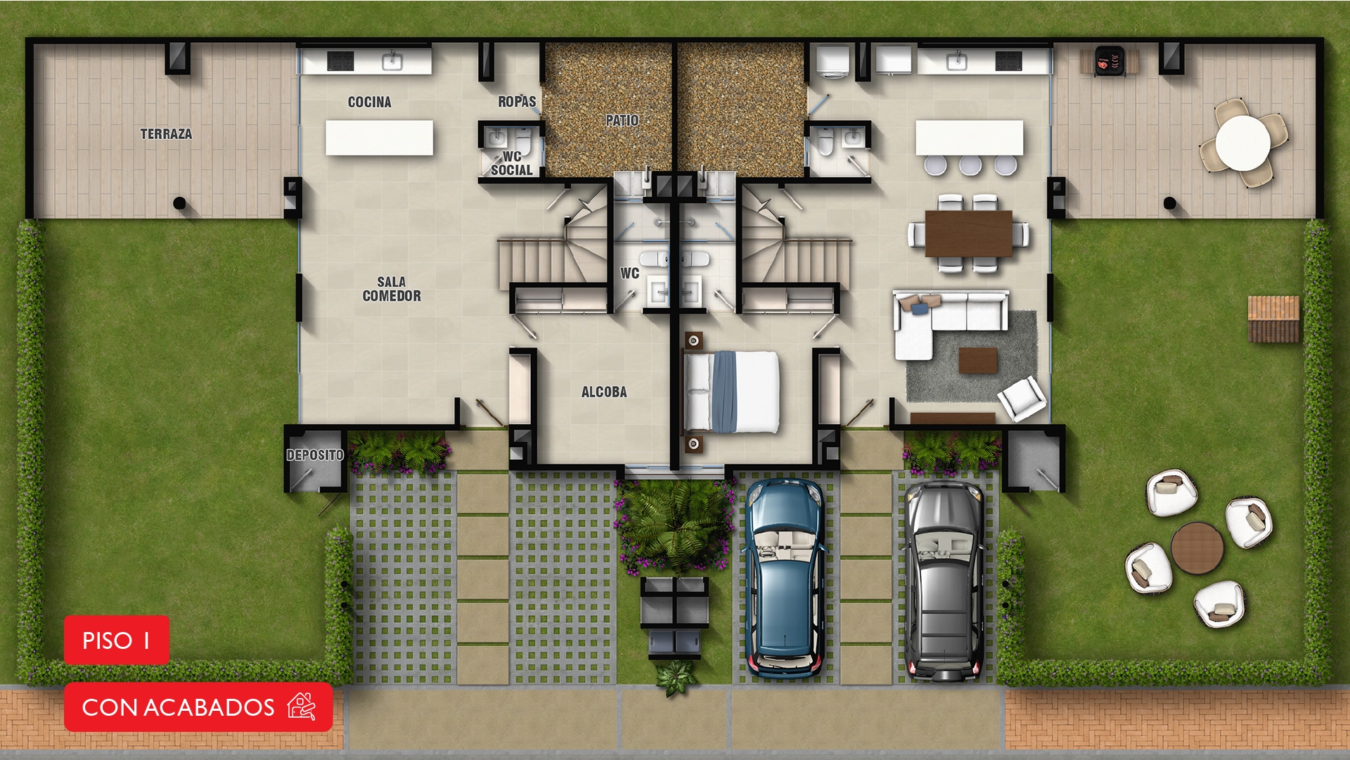 planos apartamento 163 m2 puerto tranquilo