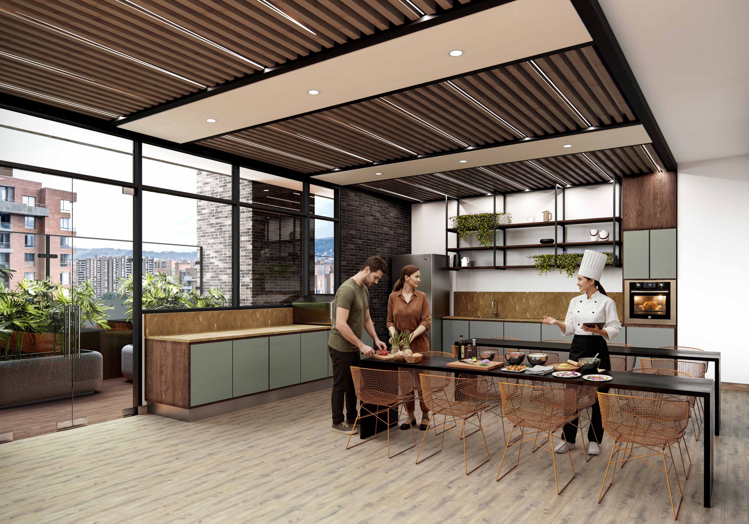CUS-SRN Cooking lounge