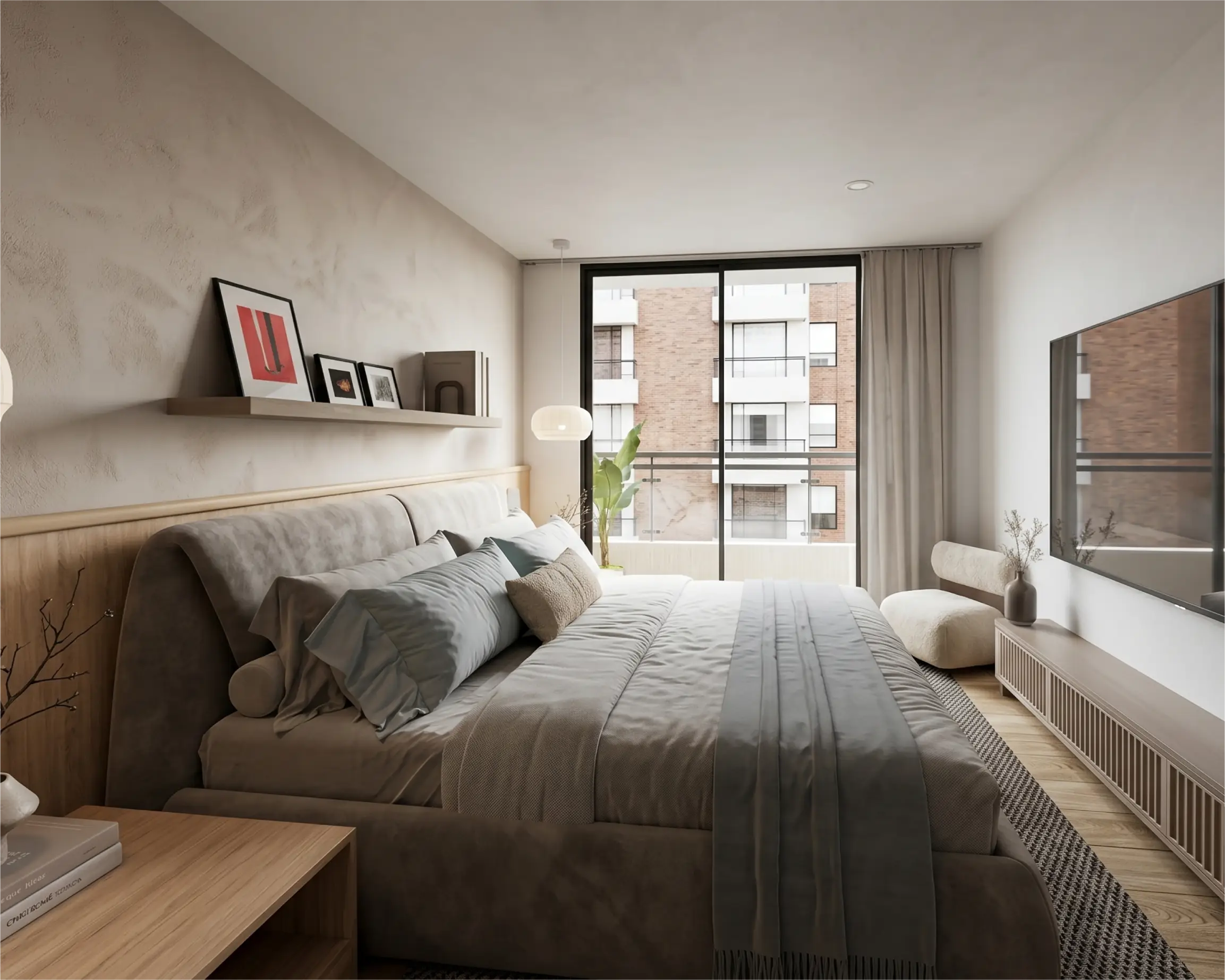 Vista de la tipología 132,61 m²